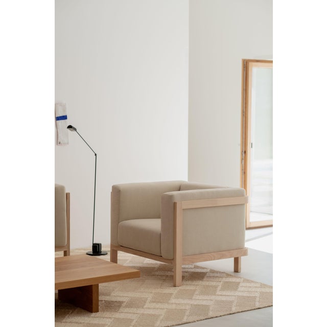 Minimalist Modern Lounge Chair by Julien Renault For Sale - Image 4 of 9