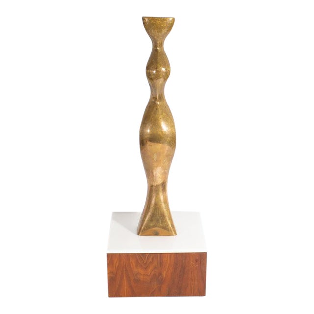 Signed 1980 Limited Edition Bronze Sculpture by Joseph Burlini For Sale