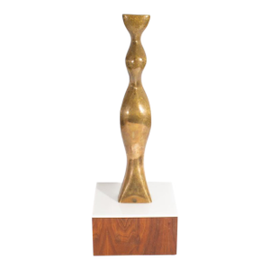 Signed 1980 Limited Edition Bronze Sculpture by Joseph Burlini