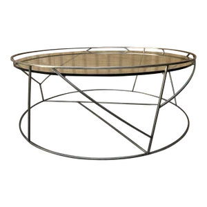 Contemporary Thicket Round Coffee Table by Ted Boerner.