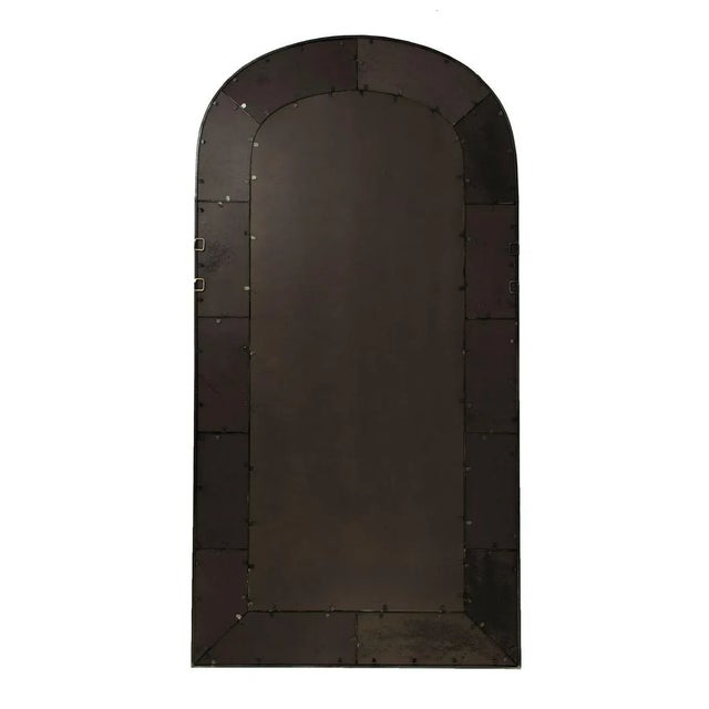 Modern Robins Mirror in Silver For Sale - Image 3 of 6