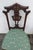 Brown Victorian Late 1800s Carved Small Accent Side Chairs 6227 For Sale - Image 8 of 18