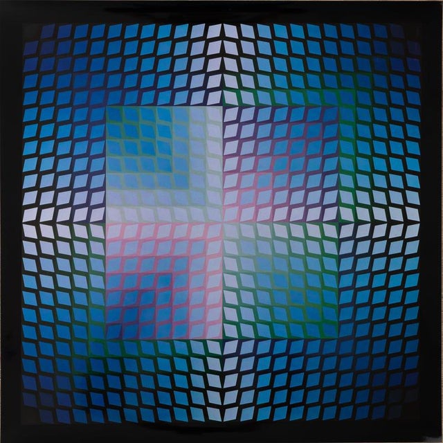 Victor Vasarely, QUASAR PAAL 2, Photogravure For Sale - Image 5 of 5