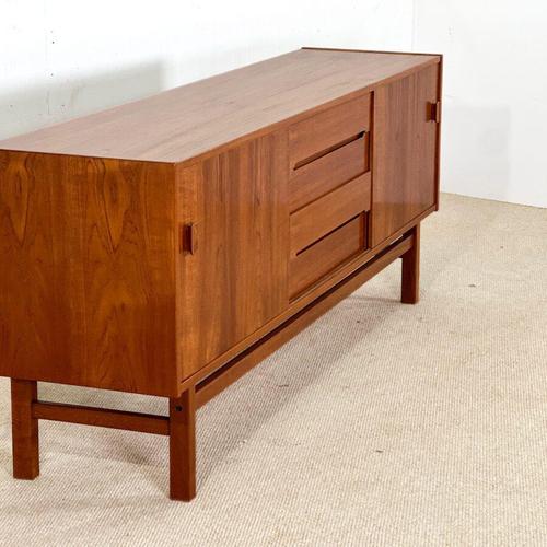 Wood Swedish Arid Collection Sideboard by Hugo Troeds For Sale - Image 7 of 10
