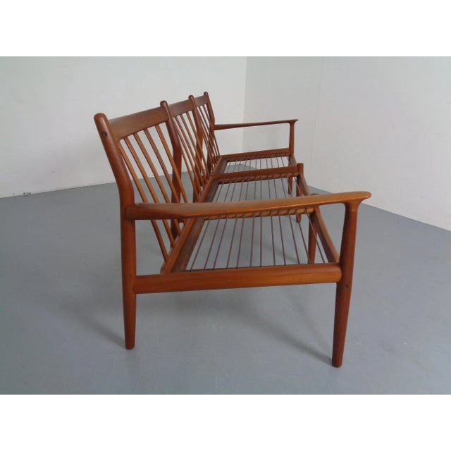 Danish Teak Armchairs & Sofa by Svend Aage Eriksen for Glostrup, 1960s, Set of 3 For Sale - Image 14 of 18