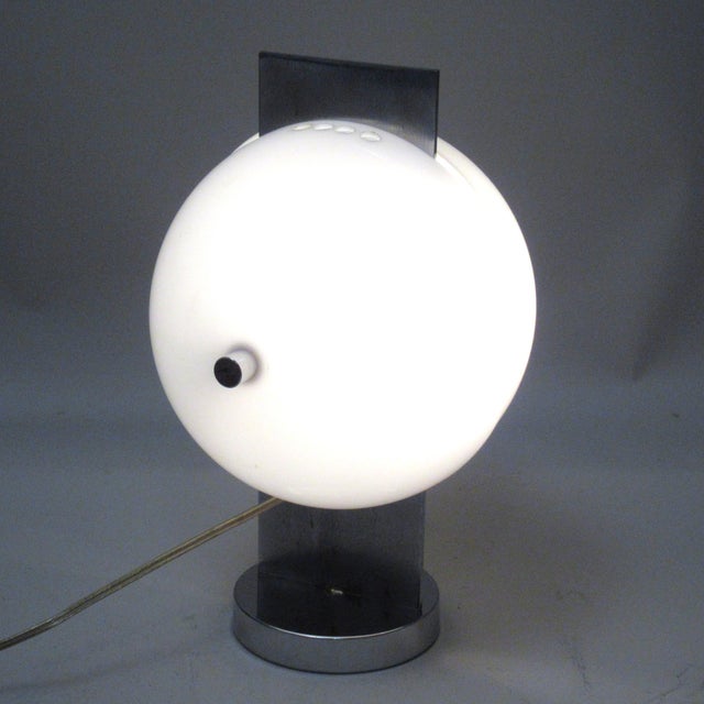 Metal Vintage Space Age Table Lamp, 1960 For Sale - Image 7 of 12