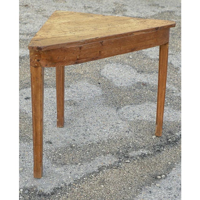 Table Console in Fir Wood, Italy, 1800s For Sale - Image 5 of 9