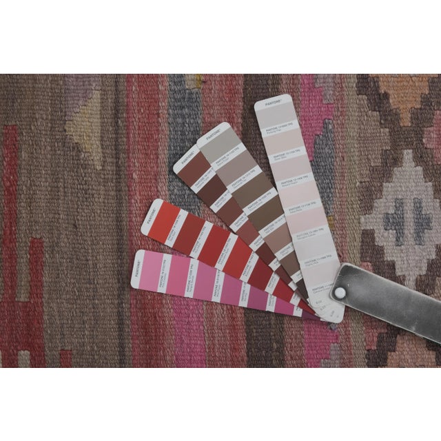 Vintage Turkish Kilim Stair Runner 2'6'' X 20'11'' For Sale - Image 12 of 13