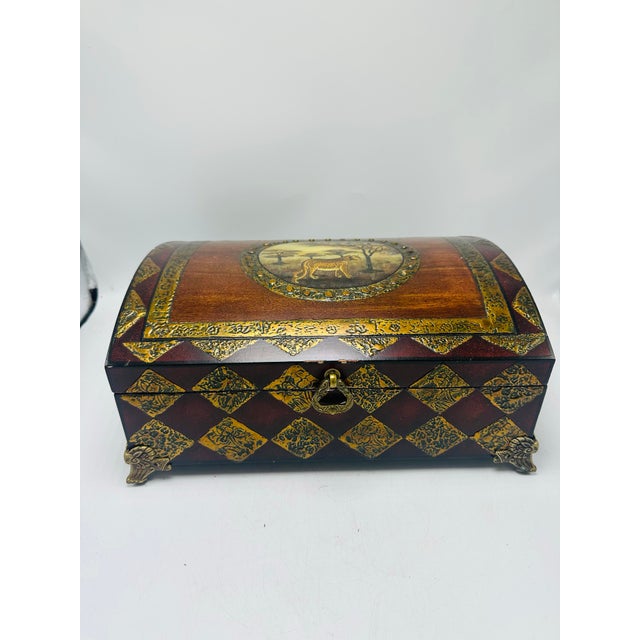 Decorative Cheetah Box For Sale - Image 9 of 11