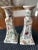 1970s 1970s Tall Hand-Painted Chinoiserie Candlestick Holders-Set of 2 For Sale - Image 5 of 8