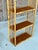 Vintage Tall Rattan and Woven Cane Wall-Mounted Étagère Shelf For Sale - Image 10 of 12