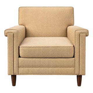1950s Dunbar Mid Century Lounge Chair For Sale