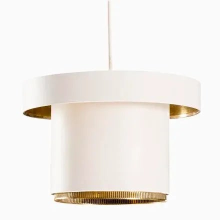 1950s Vintage A201 Pendants by Alvar Aalto for Valaistustyö, 1954, Set of 3 For Sale - Image 5 of 5