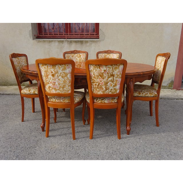 1990s Regency Oval Extendable Dining Table, 1980s For Sale - Image 5 of 18