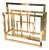 Brass and Glass Newspaper Stand, Vienna, Austria, 1920s For Sale