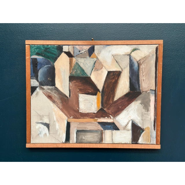 Arne Tengblad, Komposition, 1950s, Oil on Canvas, Framed For Sale - Image 16 of 18