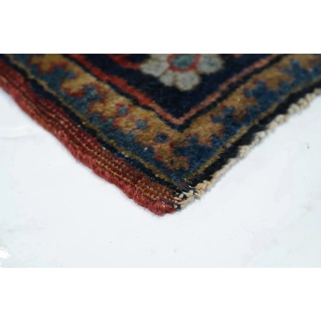 Textile Antique Sarouk Rug 1'9'' x 2'6'' For Sale - Image 7 of 12