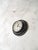 Antique Black Wall Clock with White Dial Face from International Time Recording Co. Ltd London, 1920s For Sale - Image 9 of 12