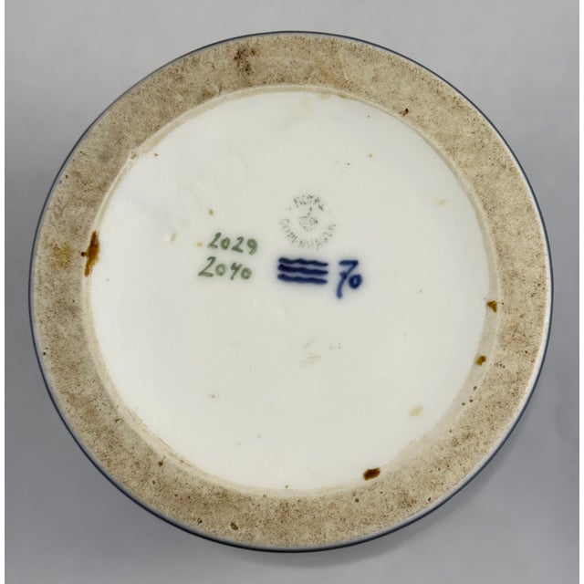 Ceramic Antique Porcelain Vase by Arnold Krog for Royal Copenhagen For Sale - Image 7 of 8