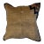 Pillow W/Antique Persian Rug Fragment, 1'4" X 1'4" For Sale