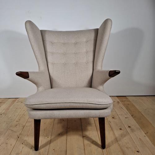 Mid-Century Danish Papa Bear Chair by Svend Skipper For Sale - Image 11 of 11