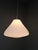 1970s Mid-Century Modern Pendant Light in Opaline Glass and Plastic, Czechoslovakia, 1970s For Sale - Image 5 of 14