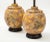 1960s Large Italian Ceramic Lamps with a "Scavo" Glazed Finish - A Pair For Sale - Image 5 of 10