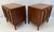 Mid-Century Walnut and Burlwood Arched Nightstands by Thomasville, Pair For Sale In New York - Image 6 of 14