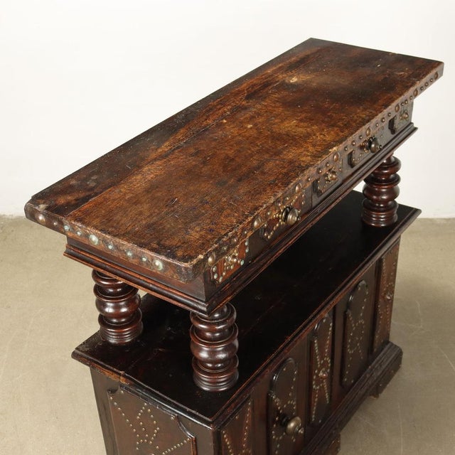 Baroque Style Sideboard with Stand For Sale - Image 15 of 16