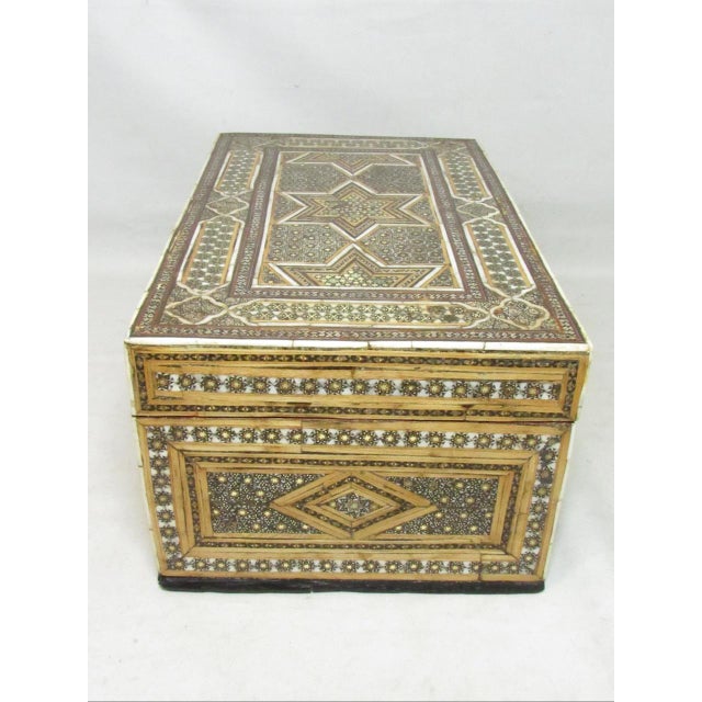 Antique Persian Quajar Inlaid Micro Mosaic Box For Sale In San Francisco - Image 6 of 17