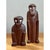 Vintage Abstract Carved Wood Figures - Set of Two For Sale - Image 11 of 12