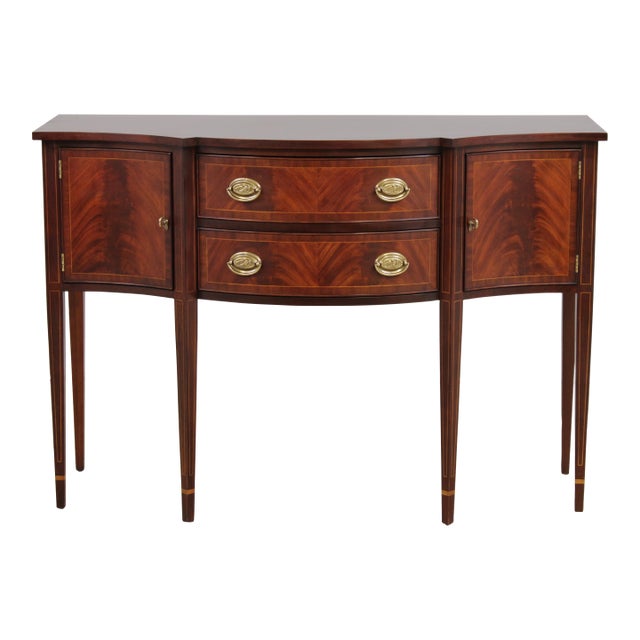 Henkel Harris Mahogany #2356 Inlaid Sideboard For Sale