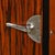 1930s Art Deco Rosewood, Walnut & Black-Lacquer Bar Cabinet W/ Porto Marble Top For Sale - Image 5 of 16