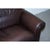 Animal Skin Garrick 3-Seater Sofa in Brown Leather from Duresta For Sale - Image 7 of 10