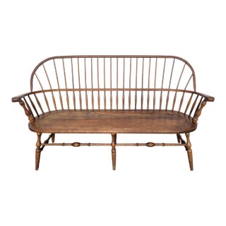Antique Windsor Bench For Sale