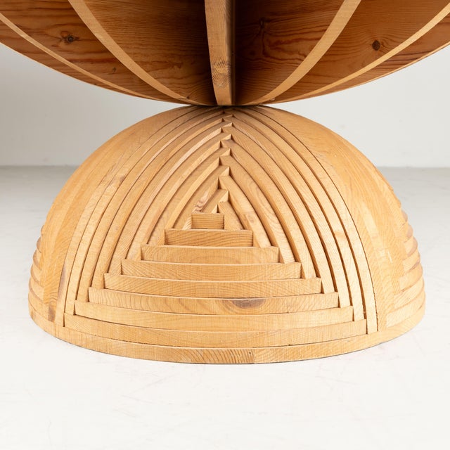 Wood Table from Mirabili D'Arte, Italy, 1980s For Sale - Image 7 of 12
