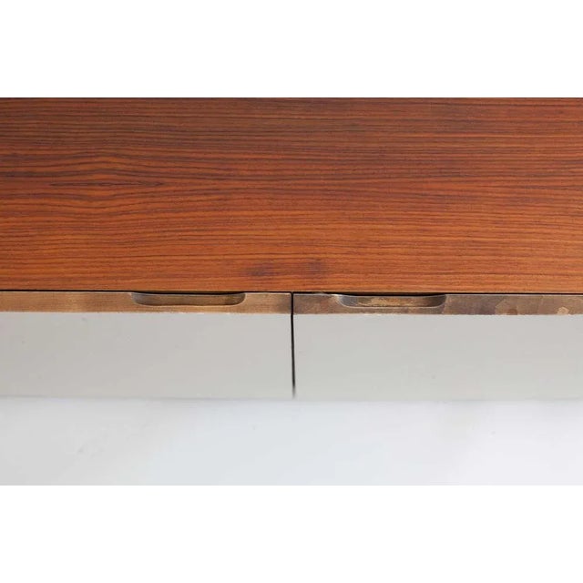 Rosewood Wall Mounted Sideboard by Philippon & Lecoq for Bofinger, Set of 2 For Sale - Image 6 of 9