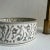 Gray Ceramic Pottery Round Vessel Washbasin Sink for Bathroom With Brass Drain & Gifts For Sale - Image 6 of 9