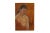 Orange Nude Portrait of a Woman Original Artwork Outsider Art Oil Painting For Sale - Image 8 of 8