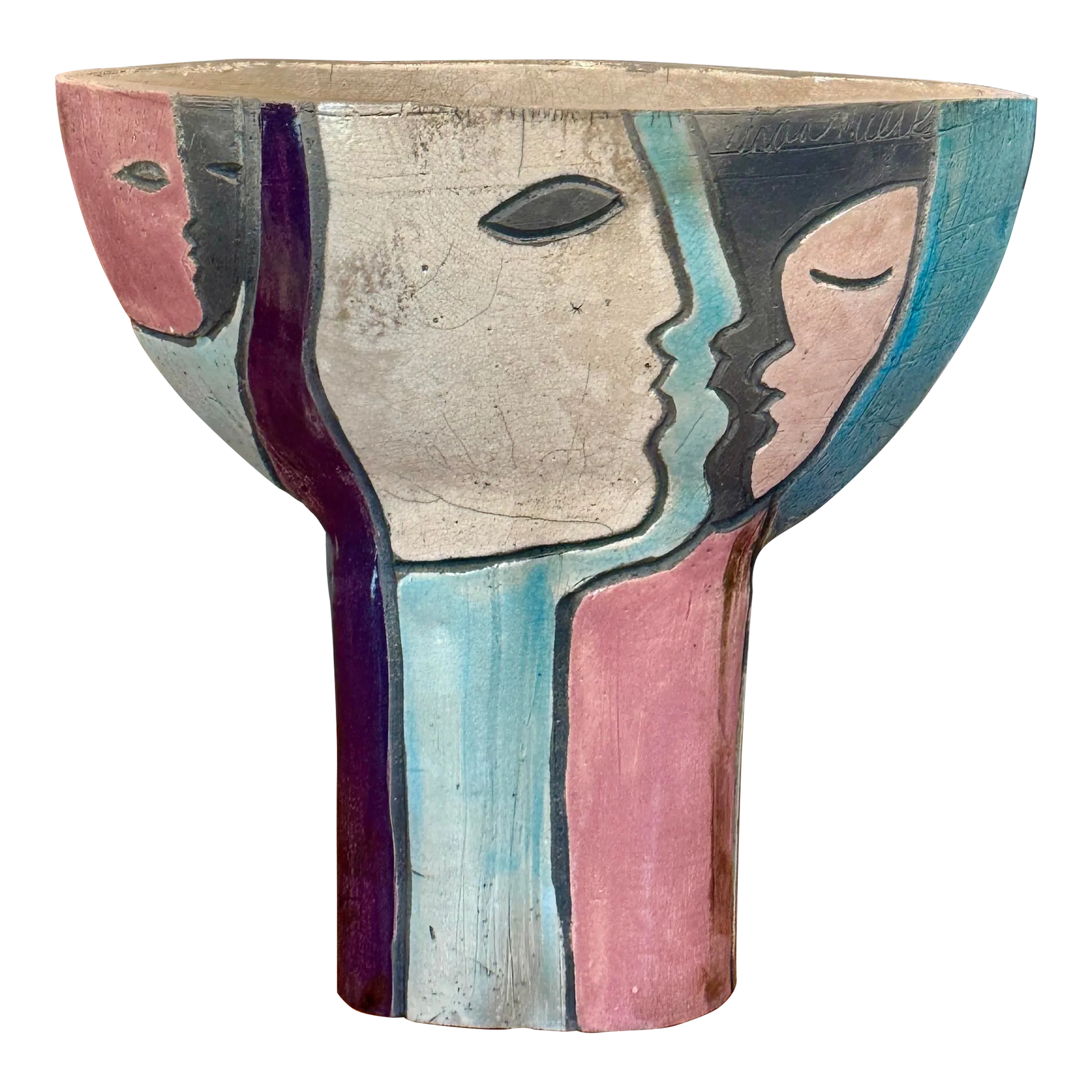 【 mku さま】vintage pottery case ❀ バラの絵 Antique Japanese Makuzu Kozan Ceramic Pottery Satsuma Vase