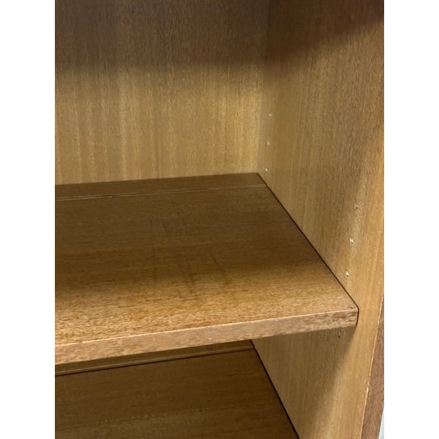 Brown 1940’s Edward Wormley for Dunbar Bookcases Model 4481- a Pair For Sale - Image 8 of 11