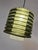 Olive and White Textured Glass Pendant Lamp For Sale - Image 6 of 11