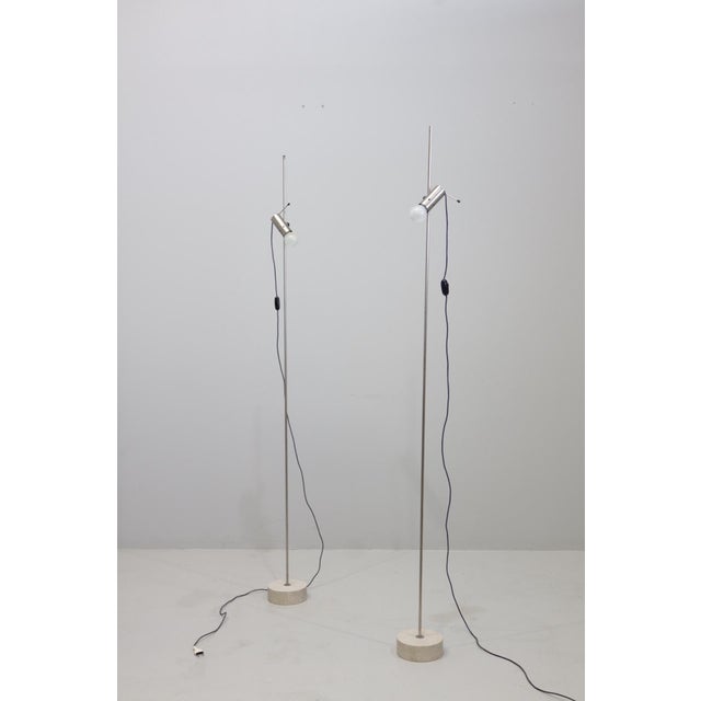 Tito Agnoli Vintage Floor Lamps by Tito Agnoli for Oluce, 1950, Set of 2 For Sale - Image 4 of 14