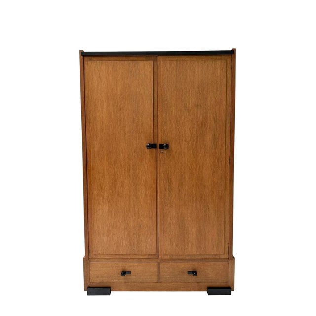 Art Deco Modernist Wardrobe from Jan Brunott, 1920s For Sale - Image 10 of 10