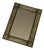 Large Vintage Turquoise Mirror For Sale