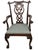 Chippendale Vintage Maitland-Smith Chippendale Carved Armchair With Ball-and-Claw Feet For Sale - Image 3 of 12