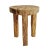 Wood Contemporary Rustic Naga Three Leg Wood Table For Sale - Image 7 of 7
