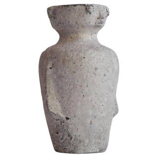 Anthropomorphic Stoneware Vase in the style of Jacques Pouchain, 1950s For Sale