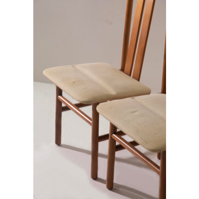Postmodern Zea Dining Chairs by Annig Sarian for T70, 1980s, Set of 8 For Sale - Image 10 of 12