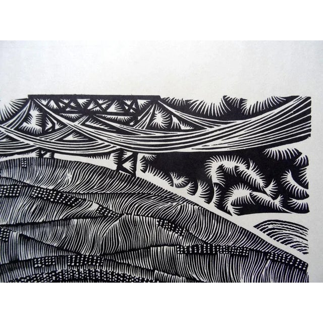 Dainis Rozkalns, Force, 1970, Linocut For Sale - Image 6 of 8